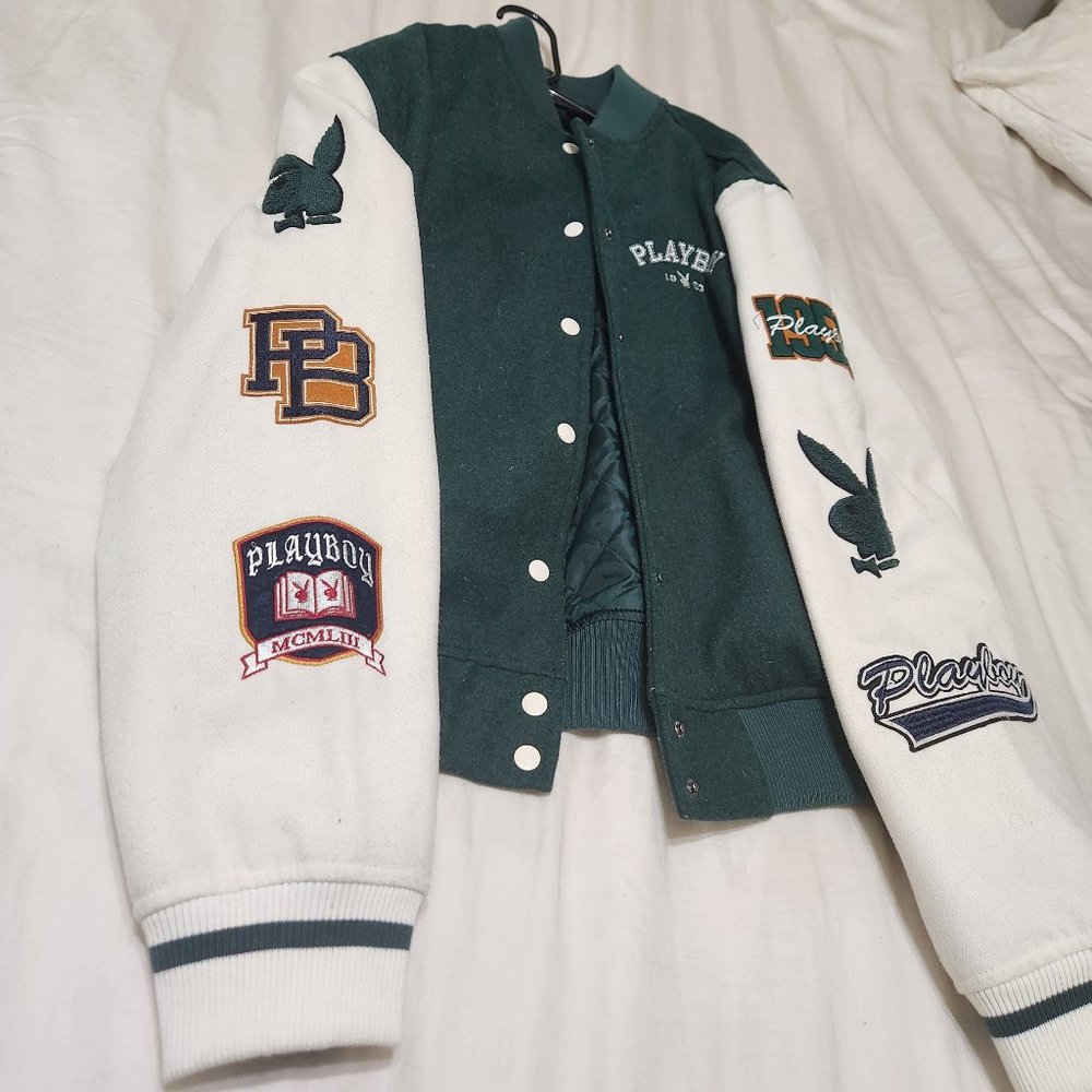 Playboy Bunny Bomber Jacket